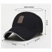 New Plain Washed Cotton Baseball Cap Solid Curved Bill Adjustable Style Hat Caps  eb-63843344